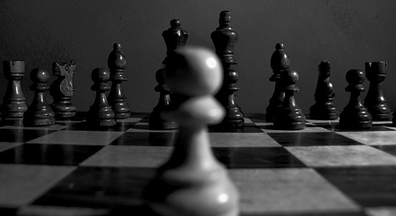 Chess pieces — the sales floor as a board